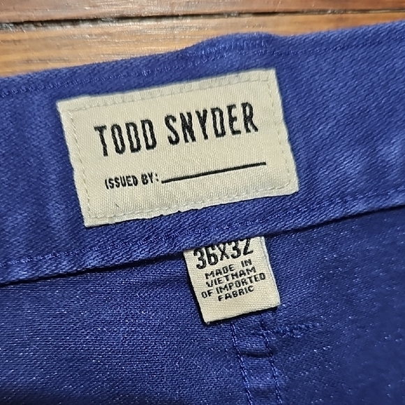 Todd Snyder Royal Blue Trousers - Picture 2 of 4